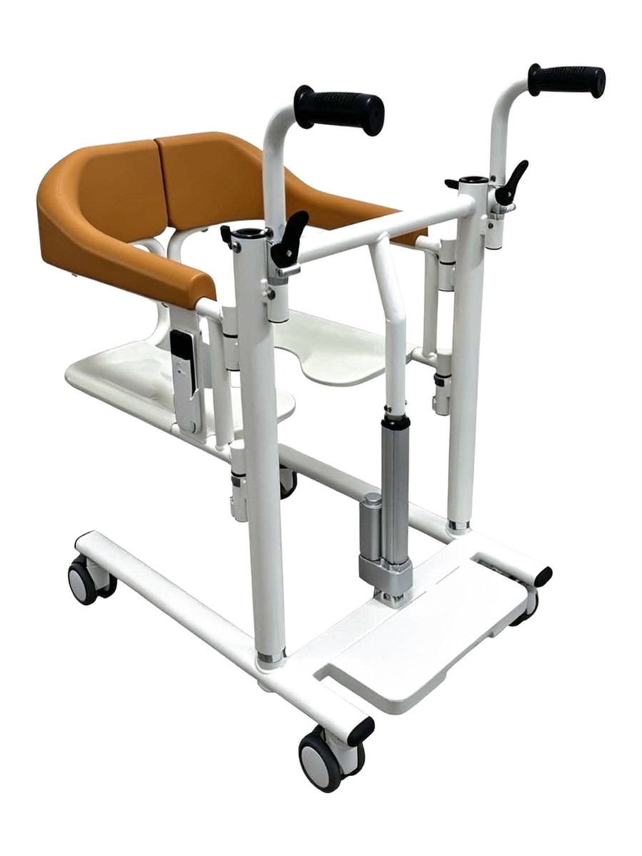 Electric patient lift with wireless remote control